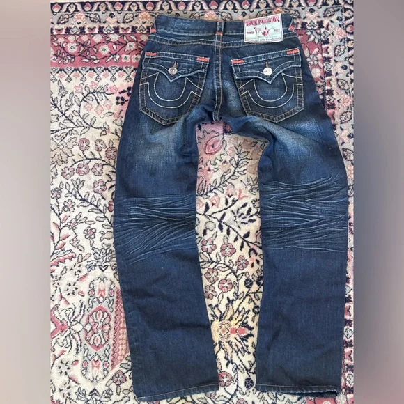 True Religion Joey Super T Row 33 Seat 30 Men's Blue Jeans Size